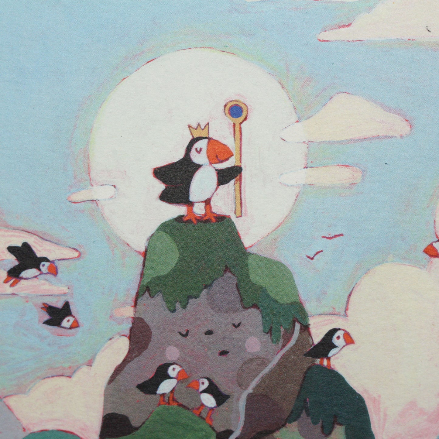 Puffin Prince Print