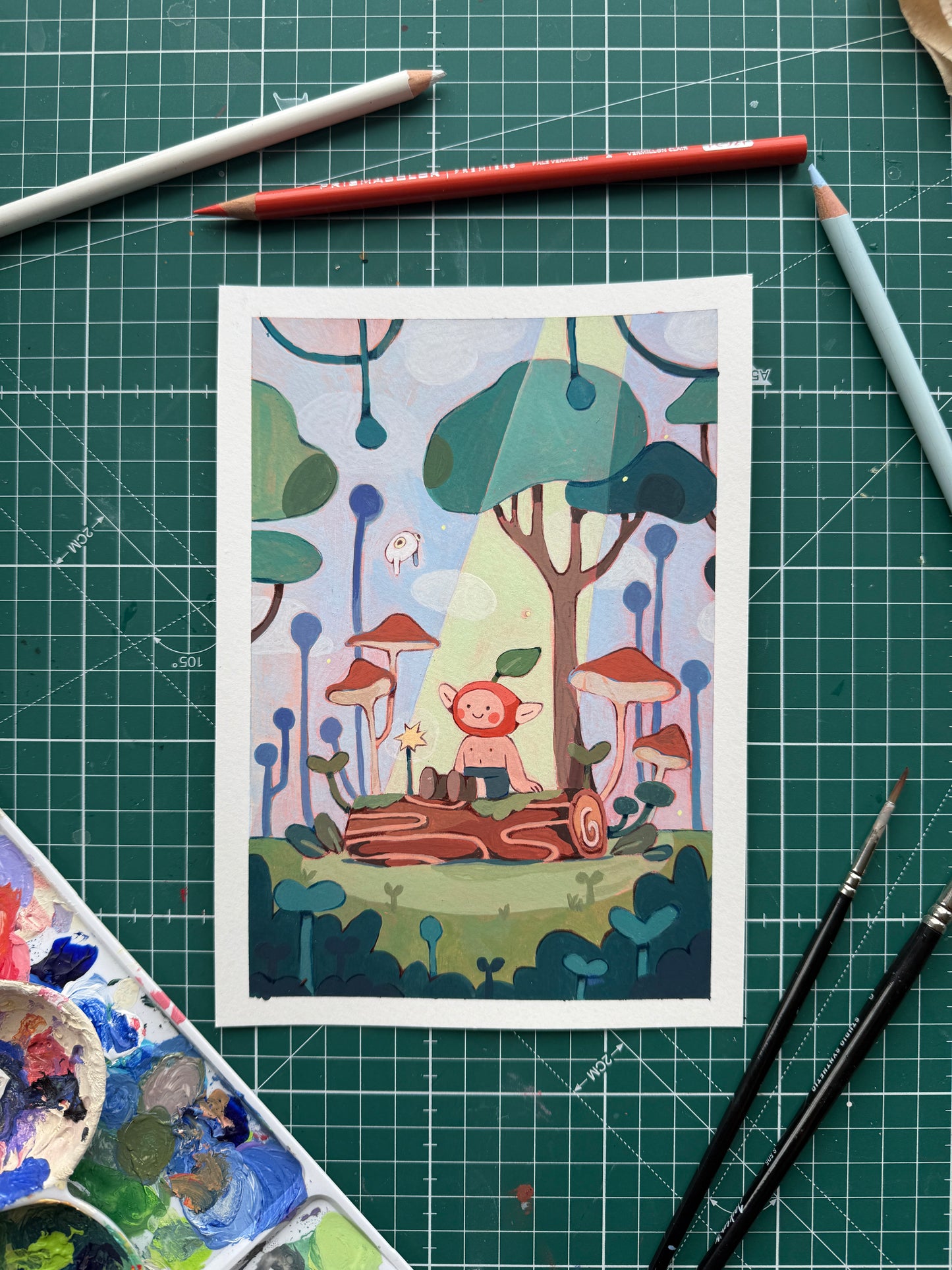 Just Sittin' on a Log Original