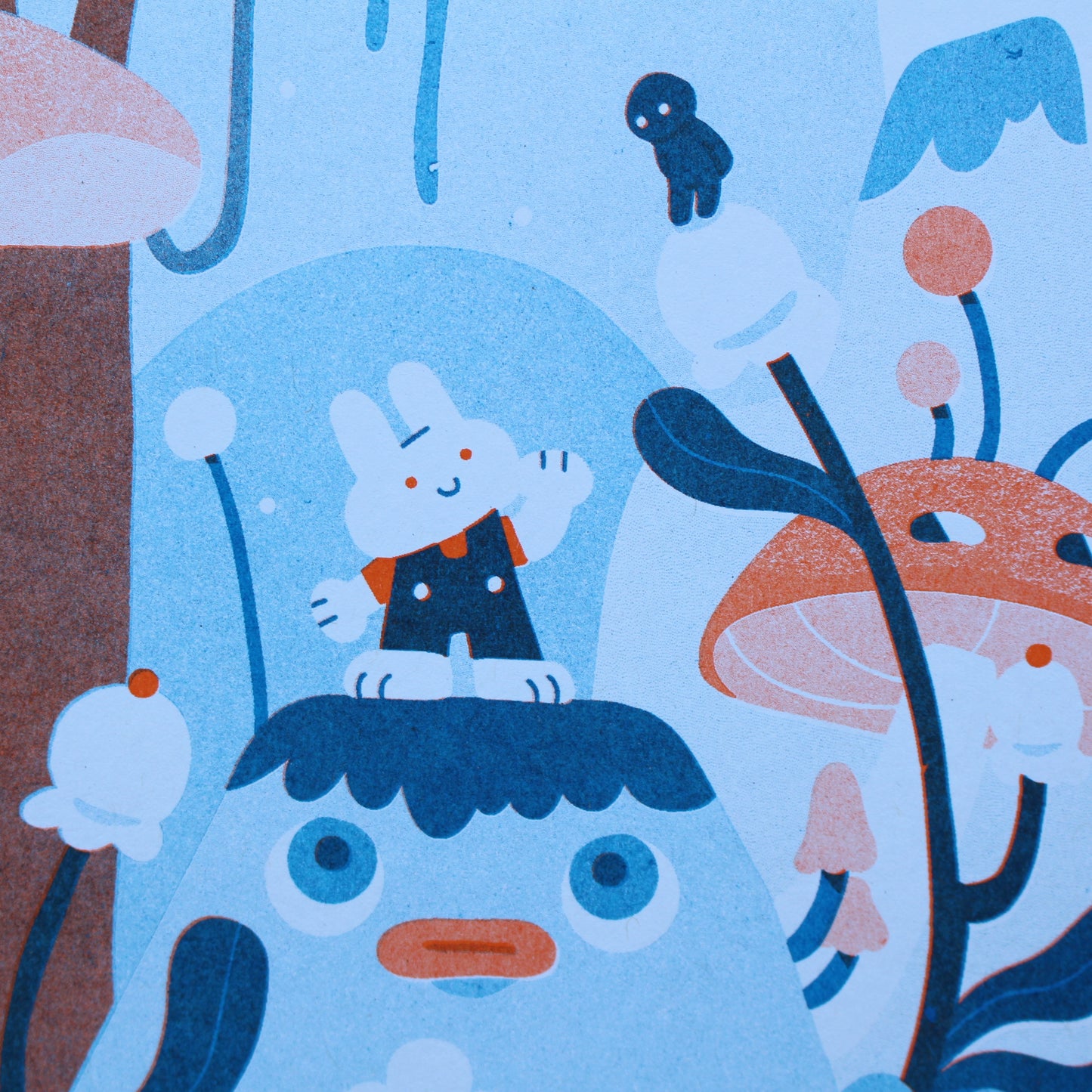 Spirit of the Bunny Riso Print