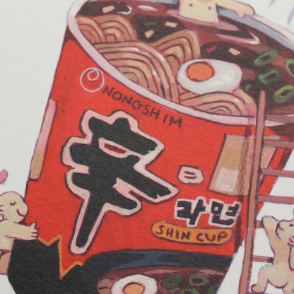 Instant Ramen Print