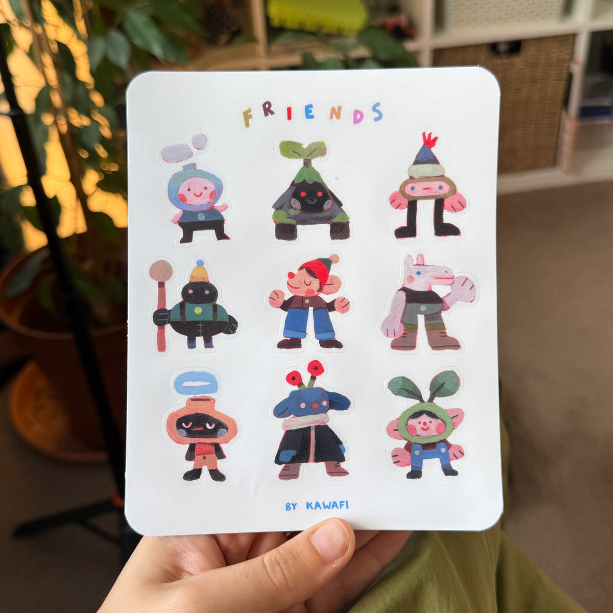 Friends Sticker Sheet