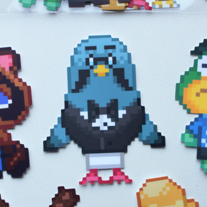 Pixel Crossing Sticker Pack