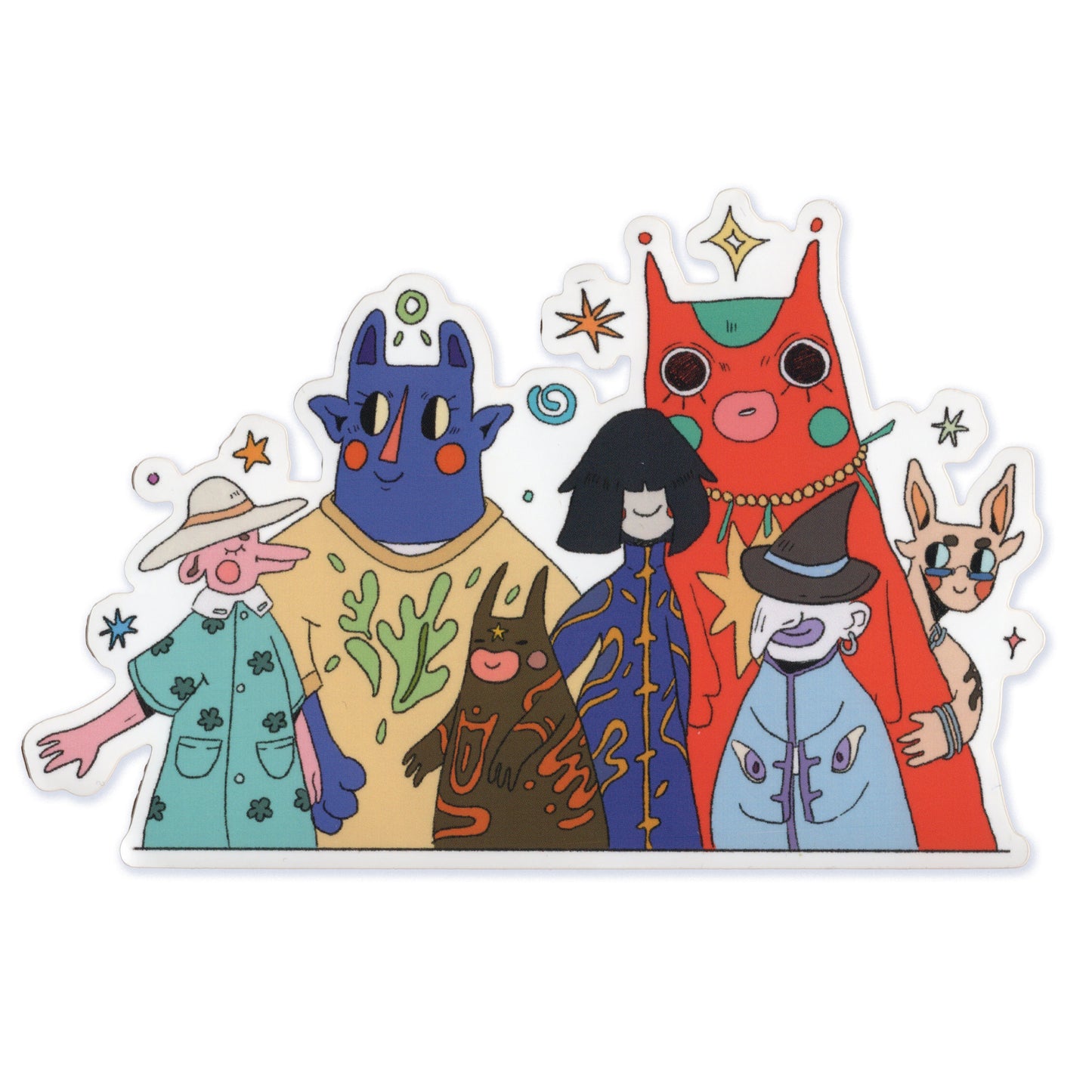 Space Crew Sticker