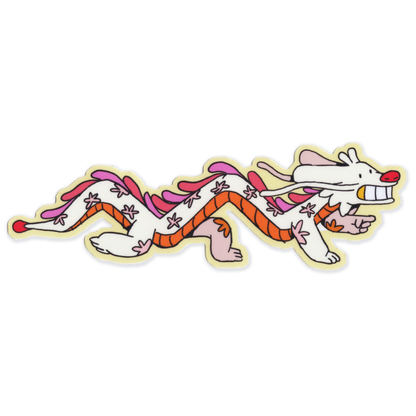 Dog Dragon Sticker