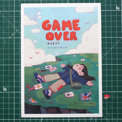 Game Over Print