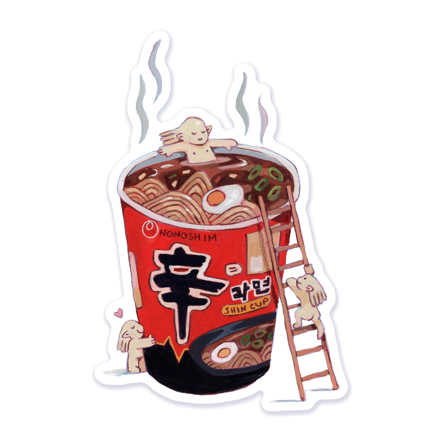 Instant Ramen Sticker